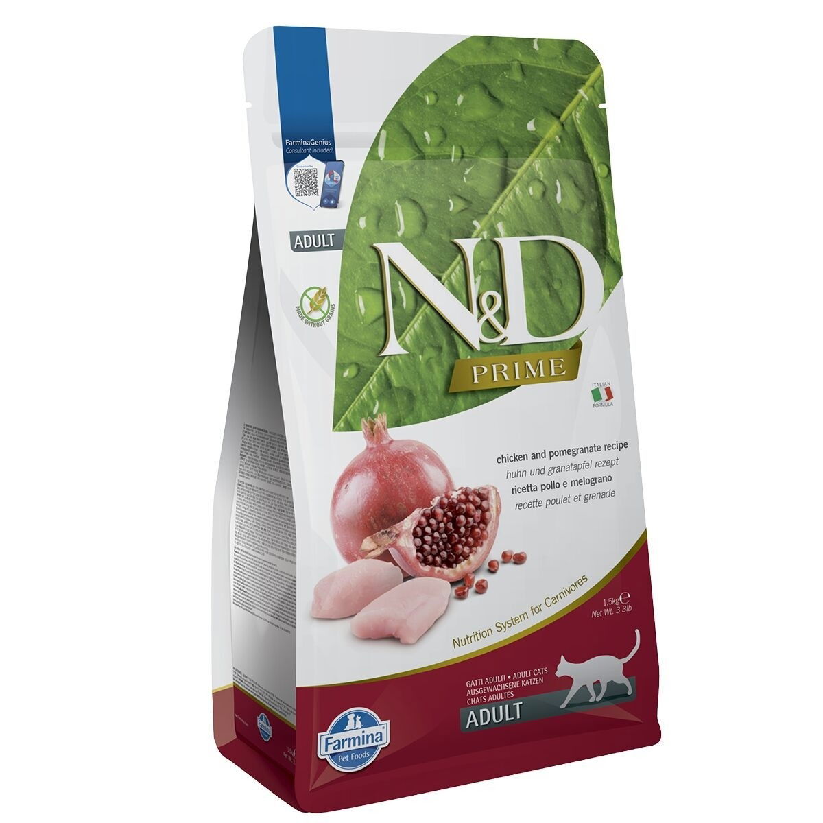 Farmina N&D Cat Prime Chicken & Pomegranate 1,5kg