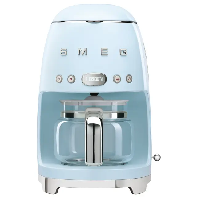 Smeg 50's Style kaffebryggare DCF02PBEU (pastellblå)