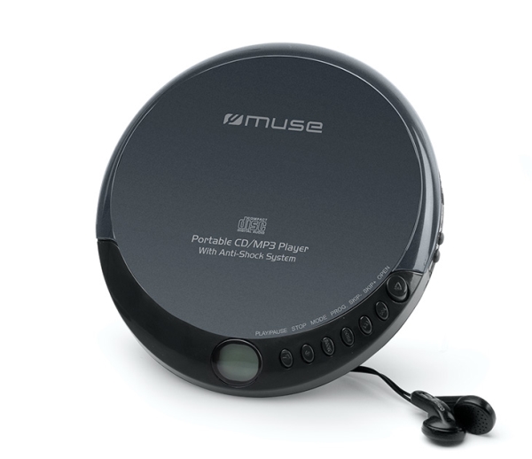 Muse M-900 DM, 181 g, Svart, Bärbar CD-spelare