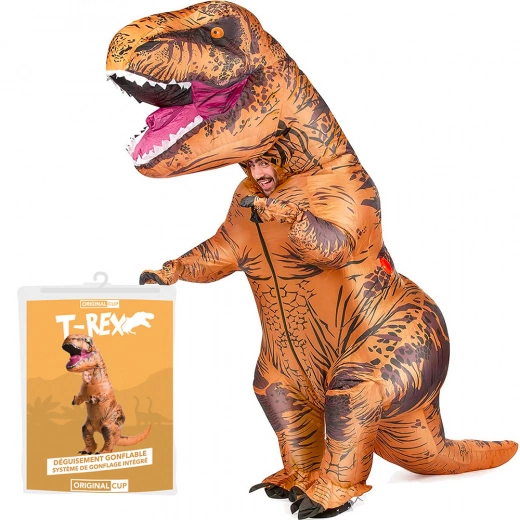 Uppblåsbar Maskeraddräkt XXL T-Rex