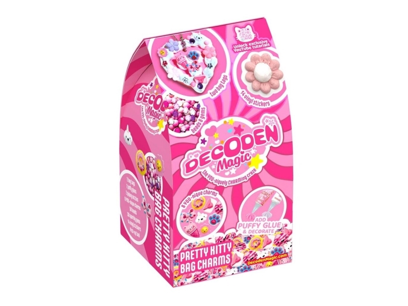 Decoden Magic Mini Pretty Kitty Bag Charms