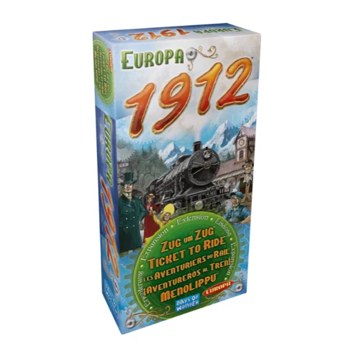 Ticket To Ride Europa 1912 Expansion (Engelsk Version)