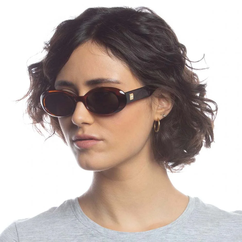 Le specs Work It! Sunglasses Toffee Tort W/Green Mono Lens, bild 3