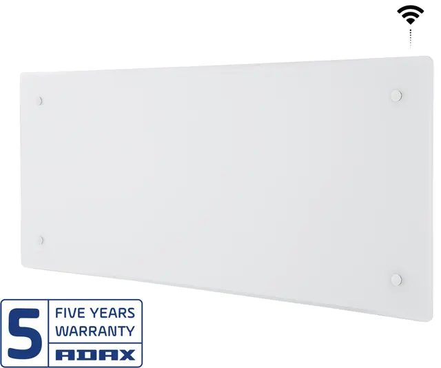Adax Clea element med WiFi H 12 (vit)