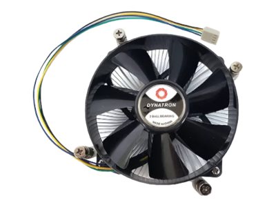 Dynatron - Processorkylare - active - (för: LGA1700) - extruded aluminum - 92 mm - 2U
