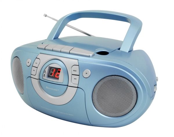 Soundmaster SCD5100BL, Analog, FM, 87,5 - 108 MHz, Spelare, CD, CD-R, CD-RW, Vanlig, Repetera allt, Repetera en