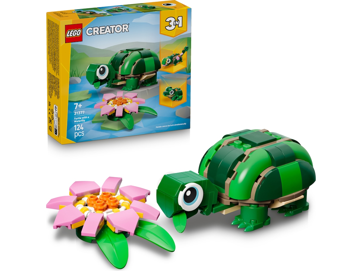 LEGO Creator Sköldpadda med näckros 31377, bild 5