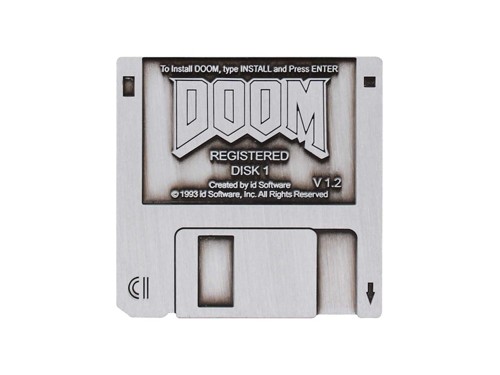 FaNaTtik - DOOM - Floppy Disk - Limited Edition - Pin / Badge, bild 2