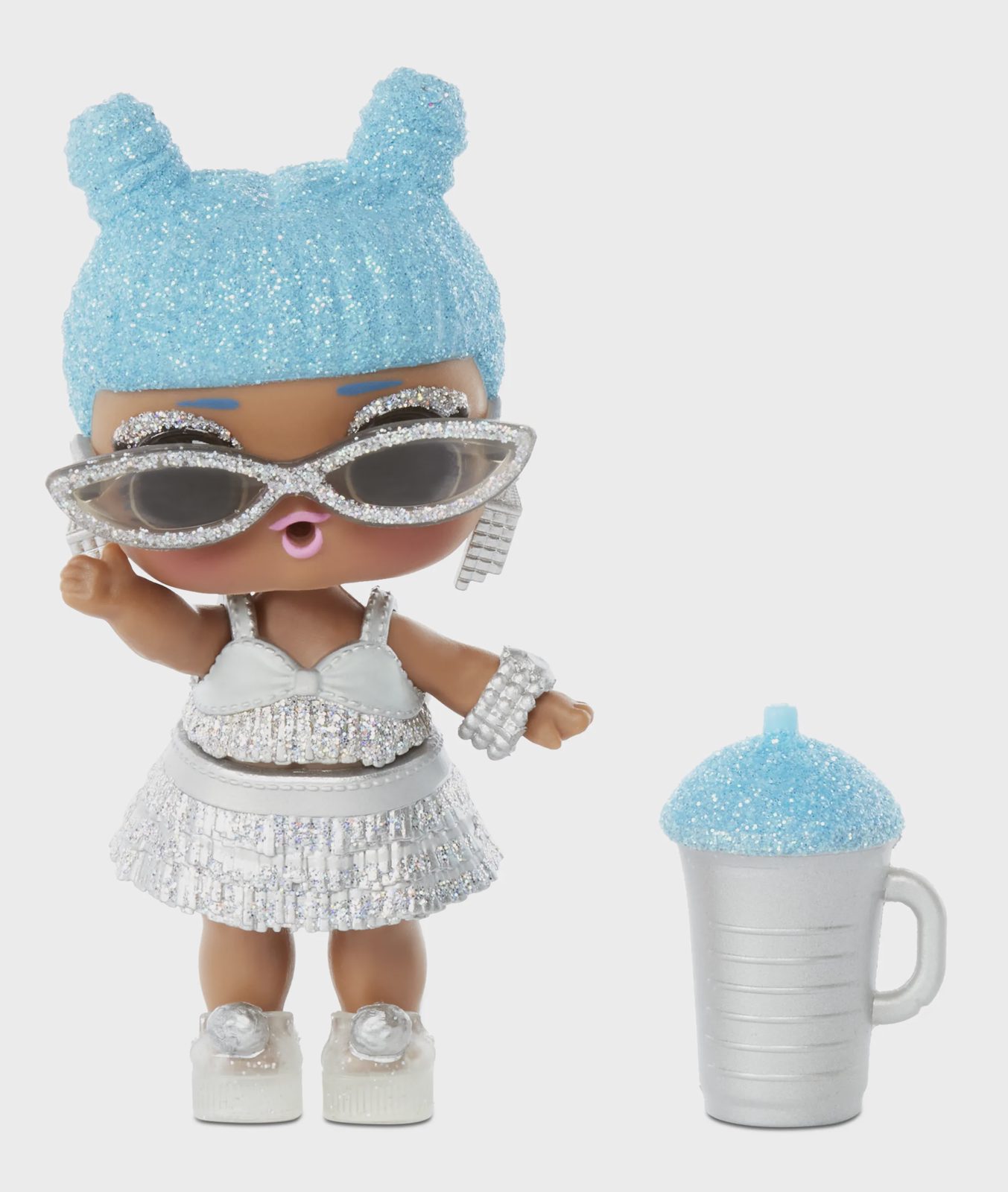 L.O.L. Surprise! Winter Chill Spaces Playset with Doll- Style 4, Minidocka, Honkoppling, 4 År, Pojke/flicka, 149,4 mm, 322,727 g