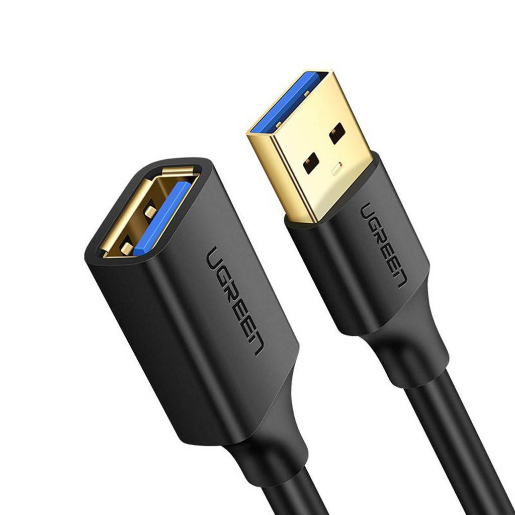Ugreen US129, 0,5 m, USB A, USB A, USB 3.2 Gen 1 (3.1 Gen 1), 5 Gbit/s, Svart