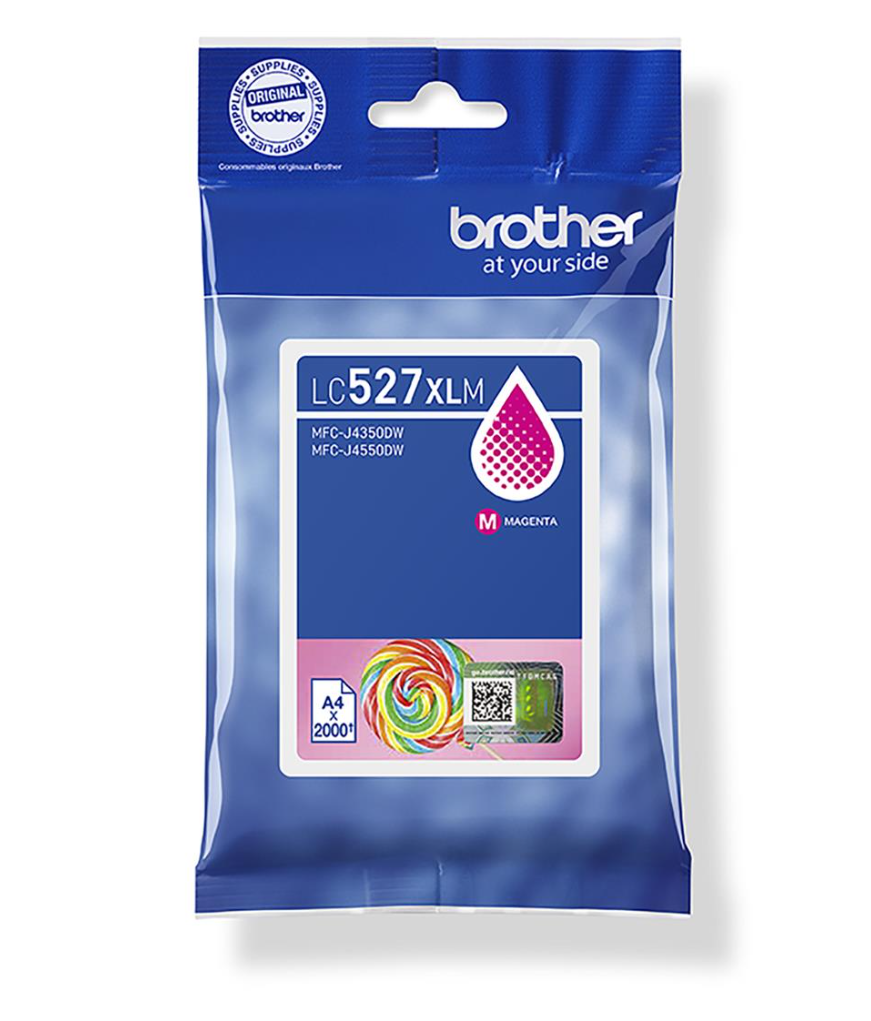 Brother LC527XLM Magenta, 2000 sidor, bild 4