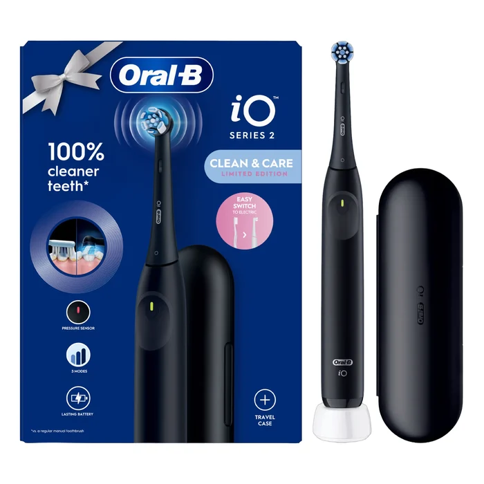 Oral-B iO2 Limited Edition eltandborste, Night Black