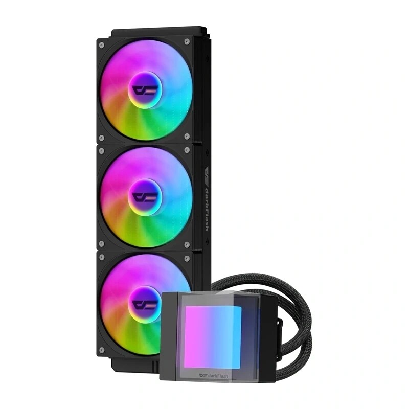Darkflash CB360 Water-Cooled CPU Cooler - Black, bild 4