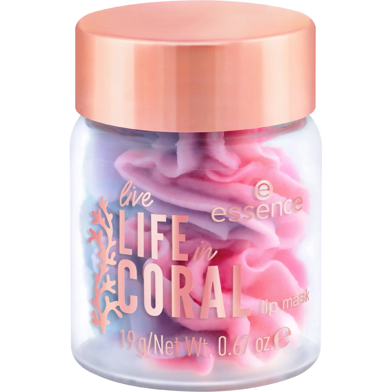 essence Live LIFE In CORAL Lip Mask 19 g