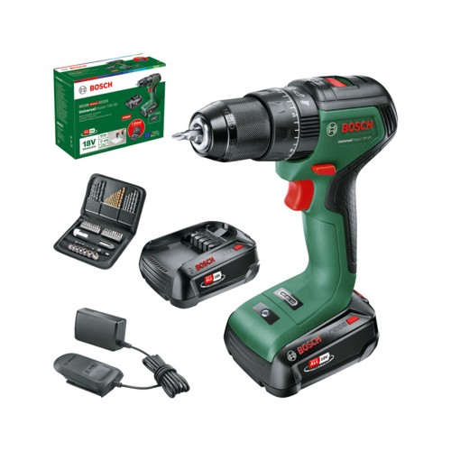 Bosch AKKUSLAGBOREMASKINE 18V-60 2X2AH M/51AC