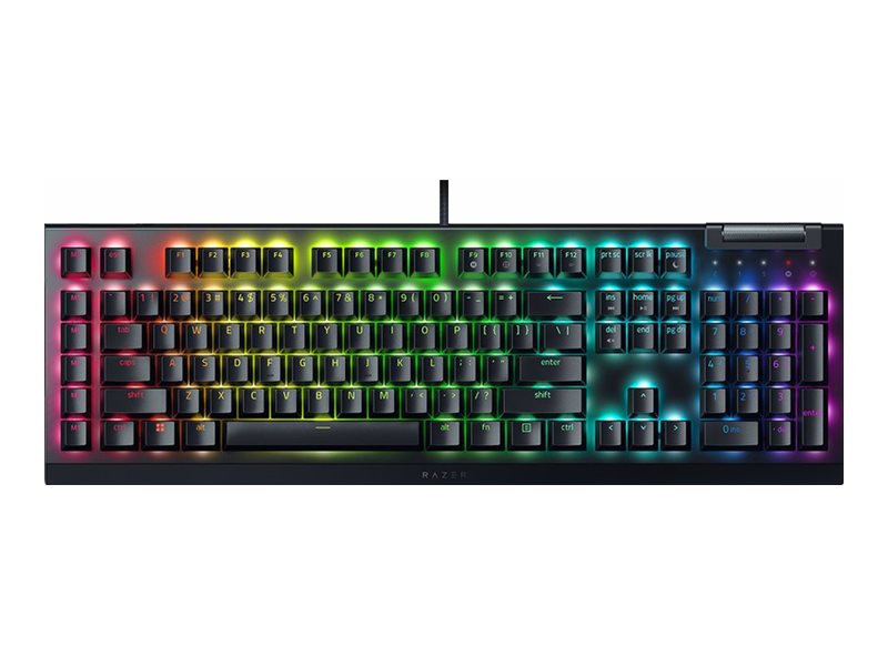 Razer BlackWidow V4 X grönt tangentbord (RZ03-04700100-R3M1)