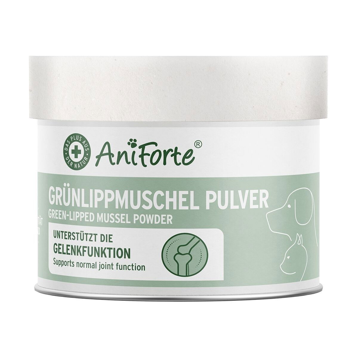 AniForte Grönläppad Mussla Pulver 250 g