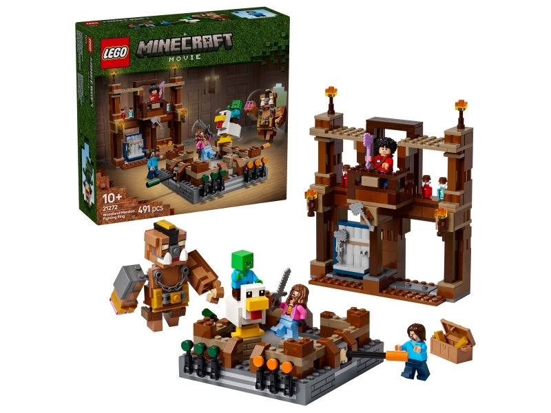 LEGO Minecraft Skogsherrgårdens stridsring 21272, bild 5