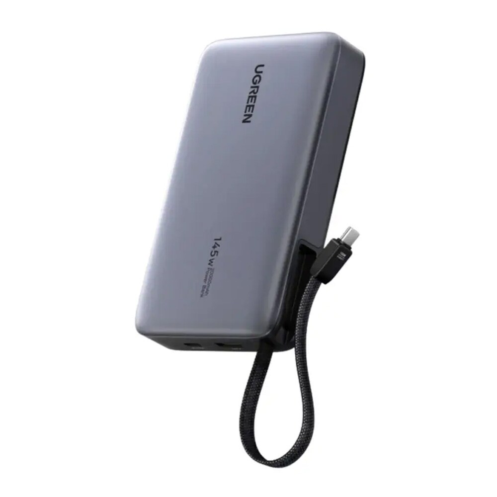 Ugreen Powerbank PB551 20000mAh, 145W, QC + PD – Grå, bild 2
