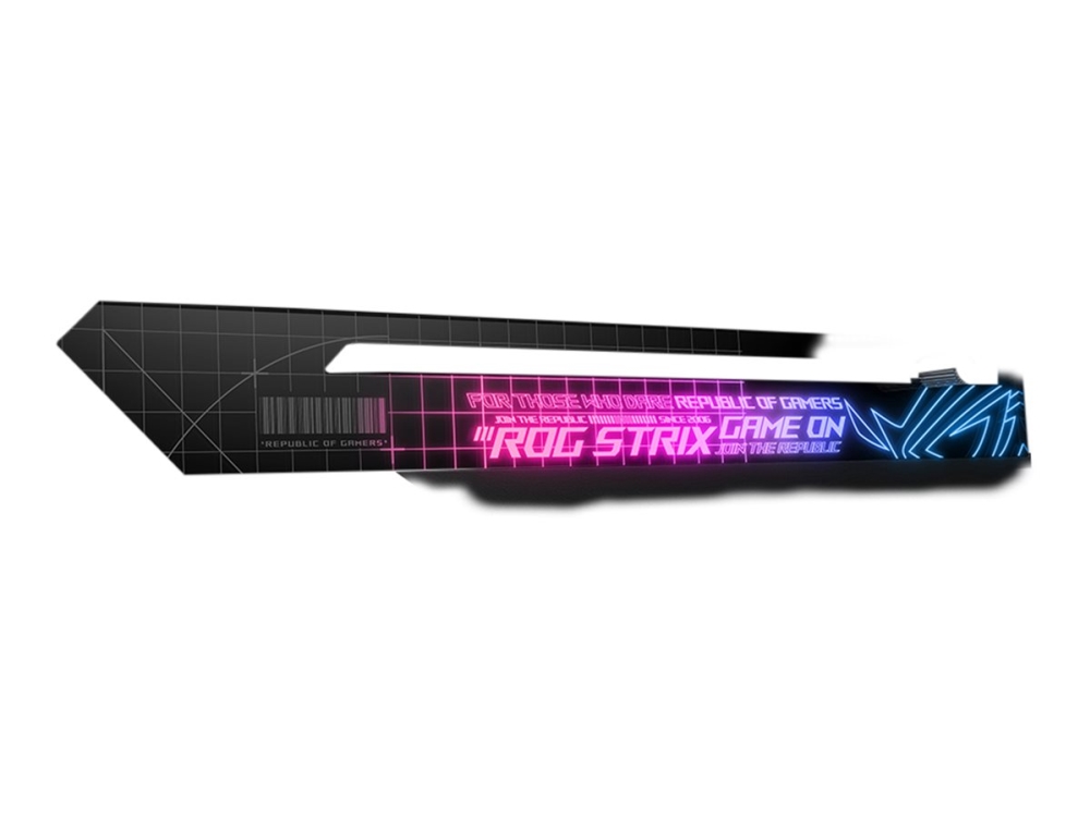 ASUS ROG Strix 90YE00R0-M0NA00 grafikkortshållare ARGB, svart