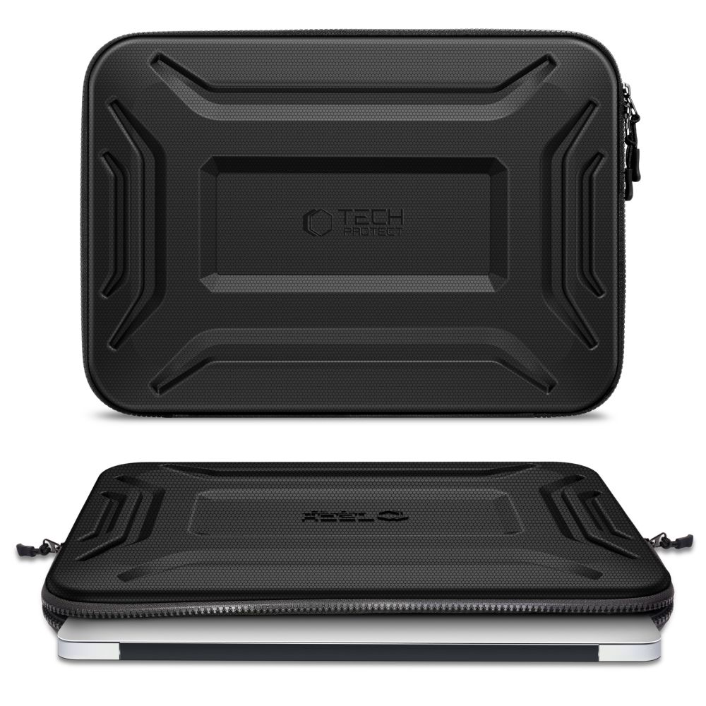 Tech-Protect Kevlar Pro Fodral för bärbar dator 15-16" - Svart / Laptopfodral / Datorväska, bild 3