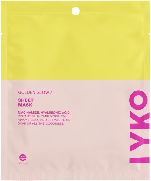 By Lyko Glow boost Hydrogel Face Mask