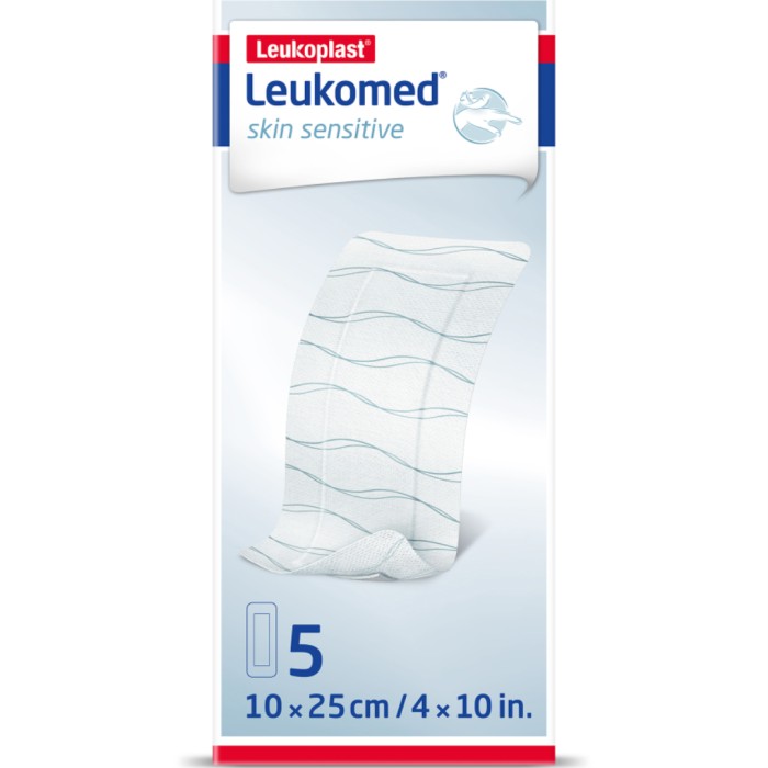 Leukoplast Leukomed Skin Sensitive 10 x 25 cm, 5 st