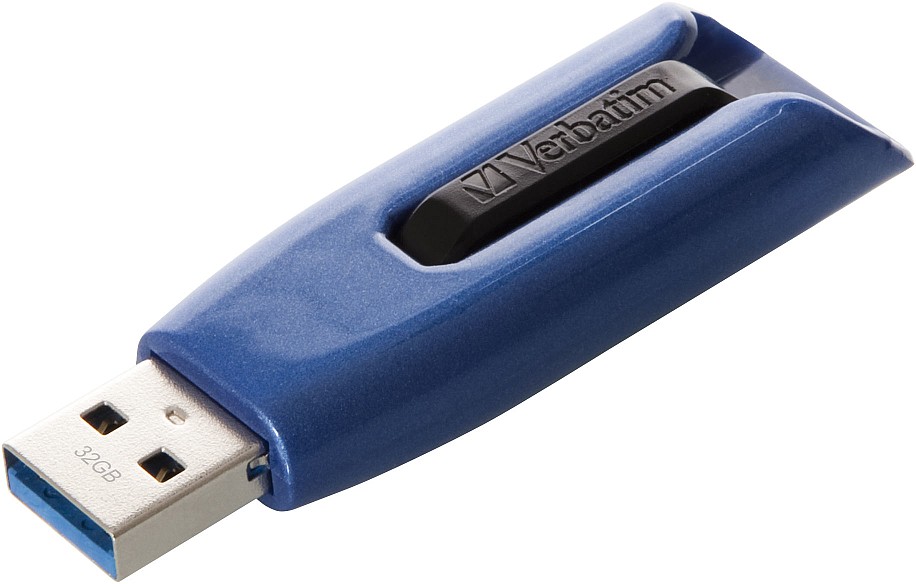 32 GB, Verbatim Store'n'Go, USB 3.0 SuperSpeed V3 - Blå, bild 3