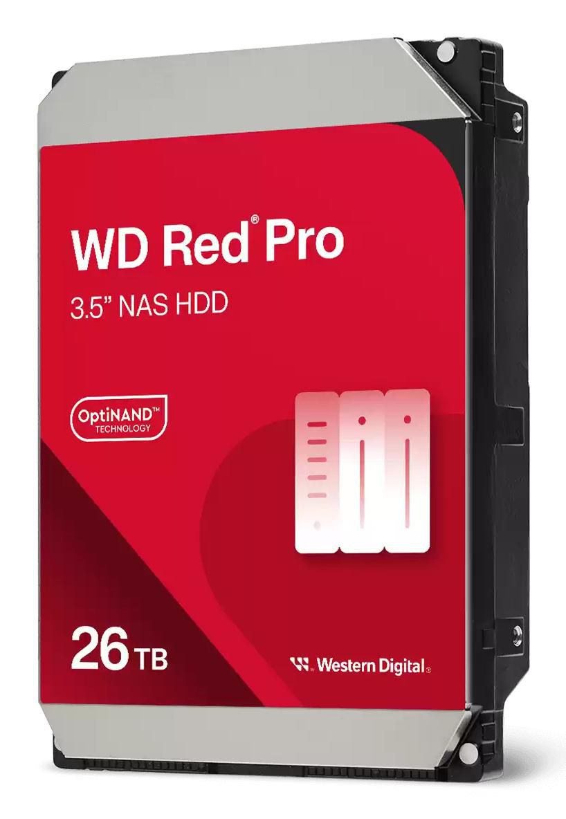 26 TB WD Red Pro, 7200 rpm, 512 MB cache SATA3, optimerad för NAS med 24/7 drift, bild 4