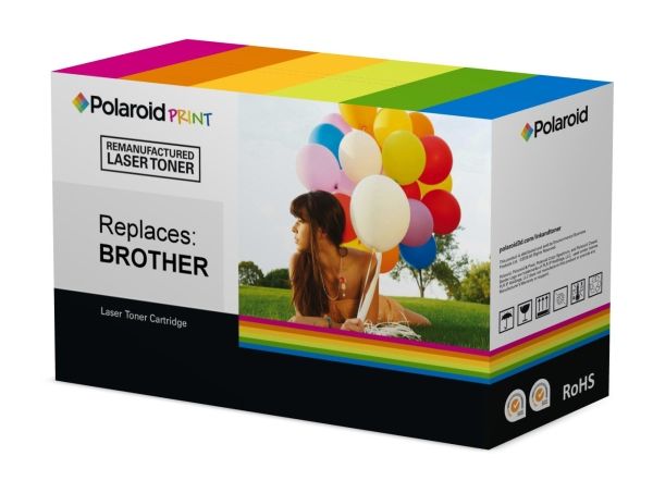 Polaroid - Svart - kompatibel - box - återanvänd - tonerkassett (alternativ för: Brother TN325BK) - för Brother DCP-9055CDN, DCP-9270CDN, HL-4140CN, MFC-9465CDN