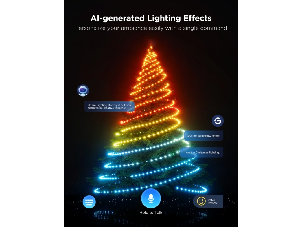 Govee String Lights 2S Smart Julbelysning – 20 meter, bild 4