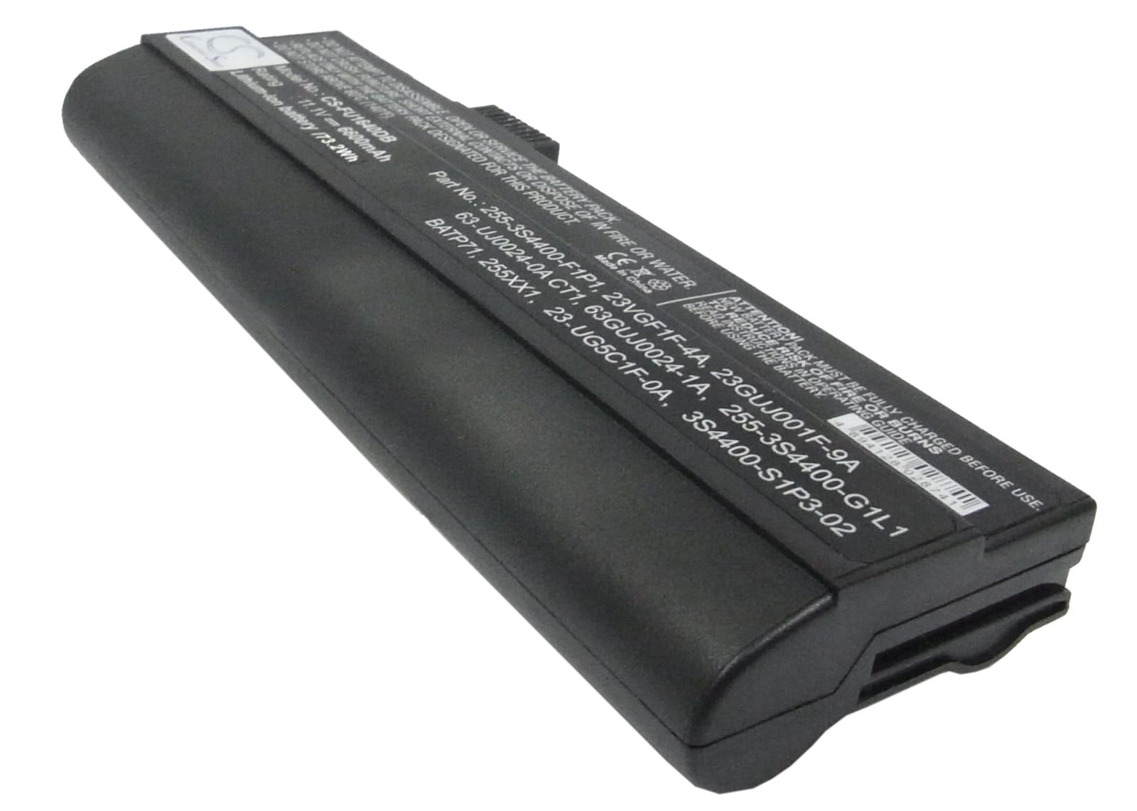 Batteri till Notebook, Bärbar dator för Vega Vegaplus 255, Vegaplus 259