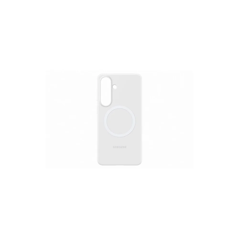 Samsung Galaxy S26+ Silicone Magnet-skal, vit