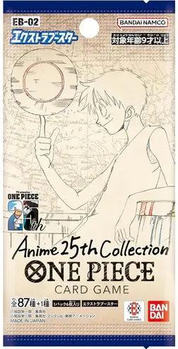 One Piece Card Game: Anime 25th Collection [EB-02] Booster (Japansk version)
