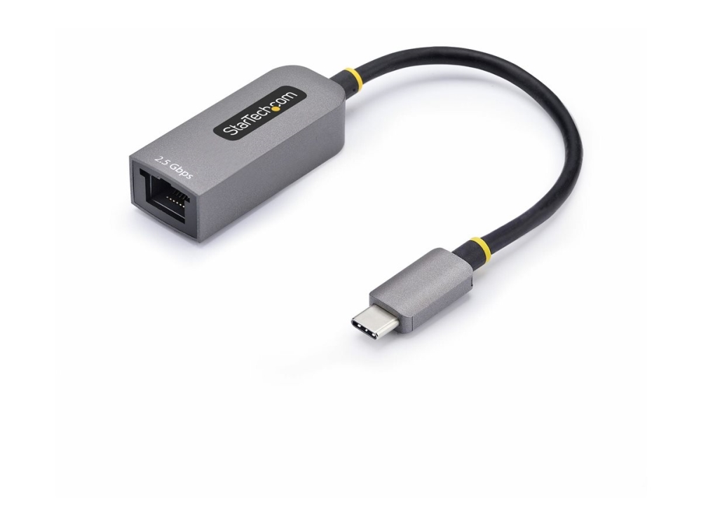 StarTech.com 2.5GbE USB-C to Ethernet Adapter - network adapter - USB-C 3.2 Gen 1 / Thunderbolt 3 - 10M/100M/1G/2.5 Gigabit Ethernet