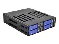 FANTEC MR-SA1041 - Hårddiskarray - 4 fack (SATA-600 / SAS) - HDD 0 - SATA 3Gb/s, SAS (extern)