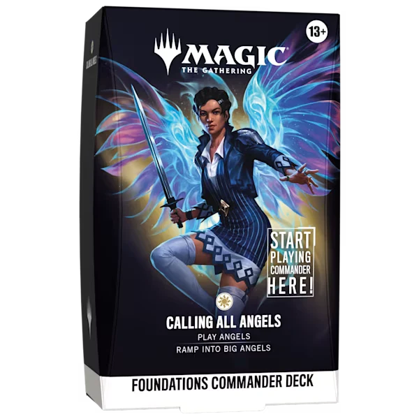 Magic The Gathering Foundations Commander Deck - Calling All Angels