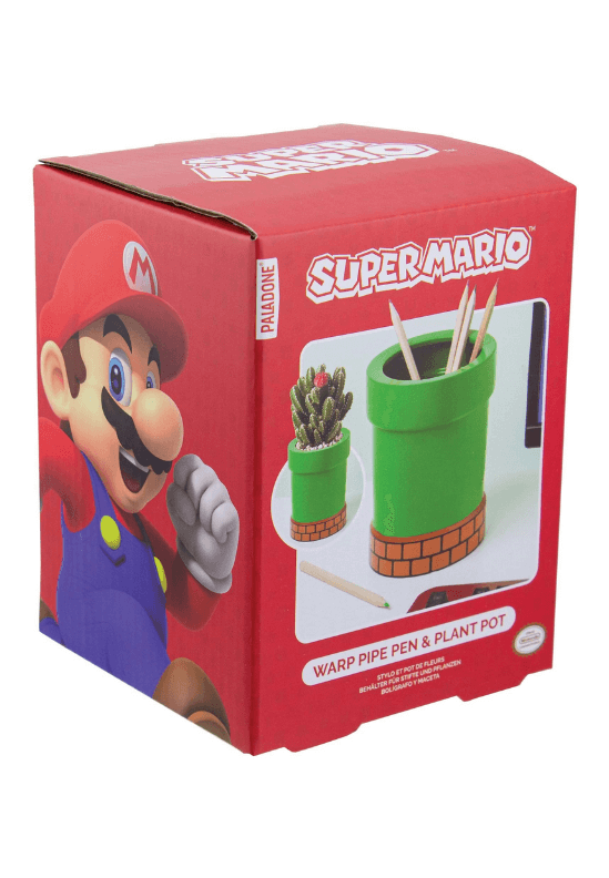 Paladone Super Mario Warp Pipe and Plant Pot