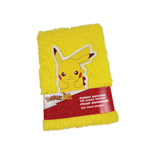 Pokémon – A5 Plush Notebook – 15 × 21 cm (1616063-251POK107PLU)