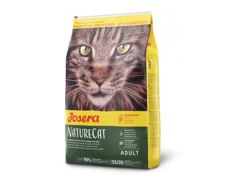 Josera NatureCat, Vuxen, Höns, Lax, 2 kg
