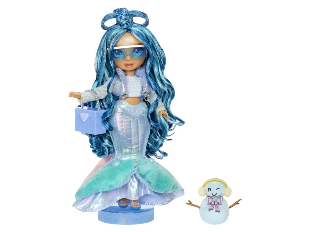 Rainbow High Winter Wonderland Doll- Skyler (Blue), Modedocka, Honkoppling, 4 År, Pojke/flicka, 280 mm, Multifärg