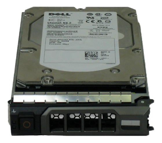 600 GB Dell Hard Drive 3.5", 15000 rpm, SAS 12Gbps, inkl. tray, bild 3