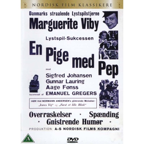 En pige med pep - DVD