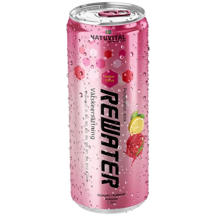 ReWater Hallon Citrus kolsyrad vätskeersättning 330 ml