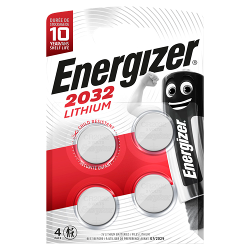 Energizer - Battery Lithium CR2032 (4-pack)