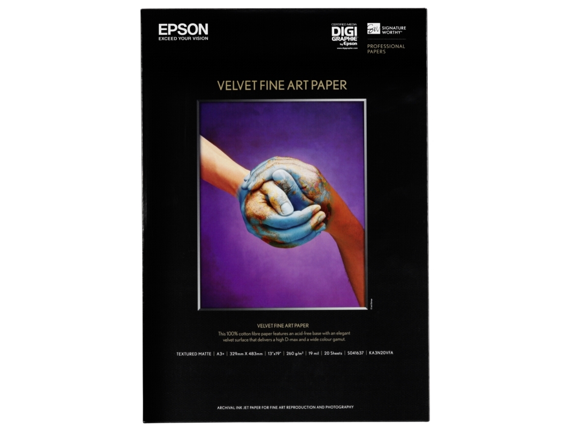 Velvet Fine Art A3+ 260gr 20blad