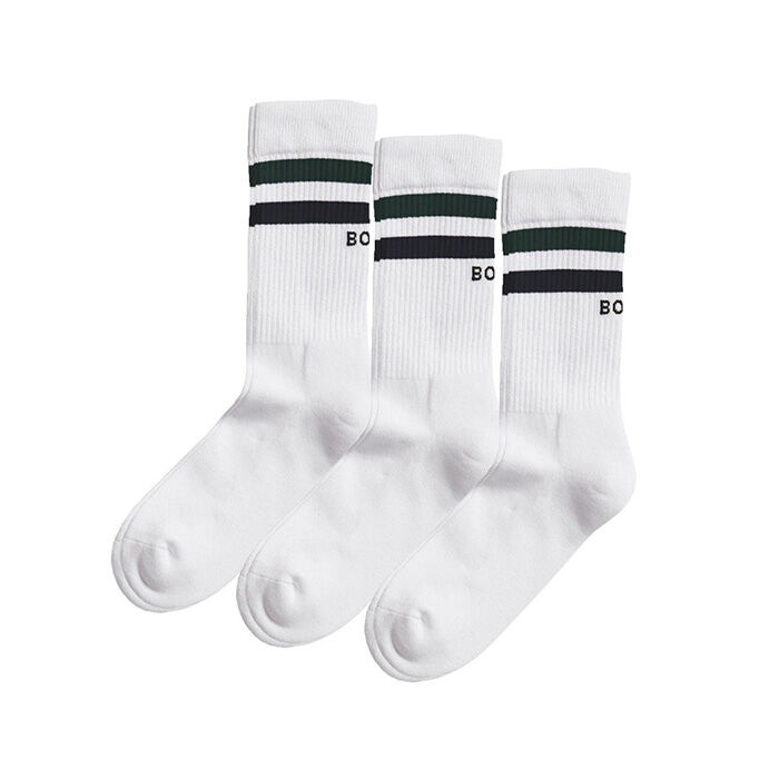 Björn Borg Core Crew Sock 3-pack, 36-40, White