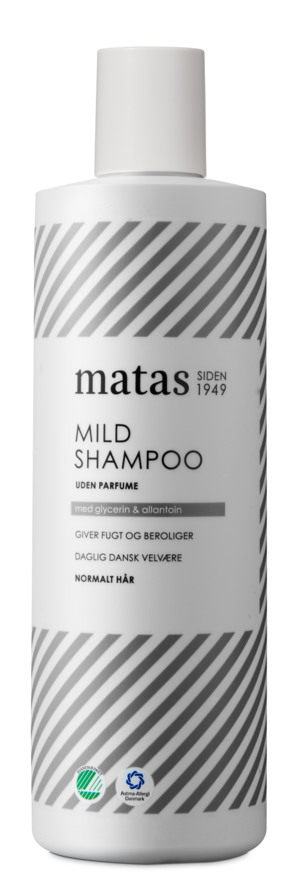 Matas Striber Mild Shampoo Fragrance Free 500 ml 500 ml