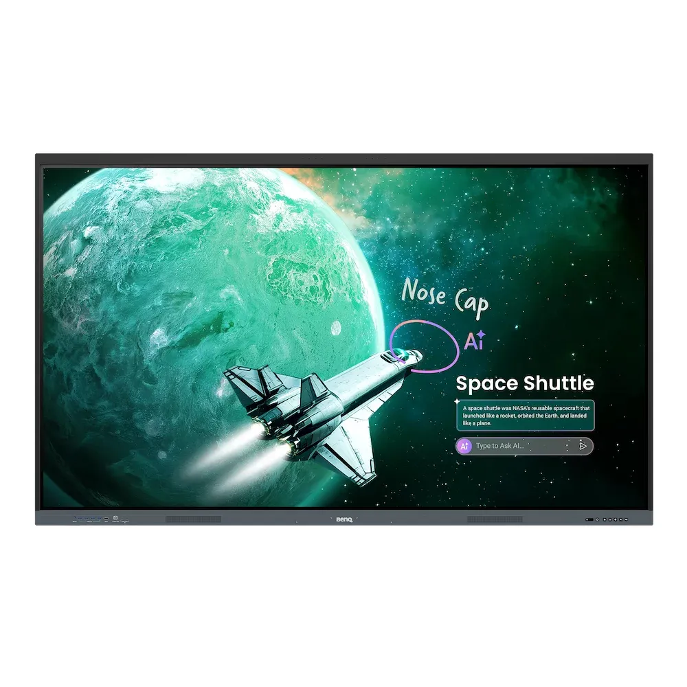 BenQ RE8605E, 2,18 m (86), 1895 x 1066 mm, 500 cd/m², 3840 x 2160 pixlar, 4K Ultra HD, IPS
