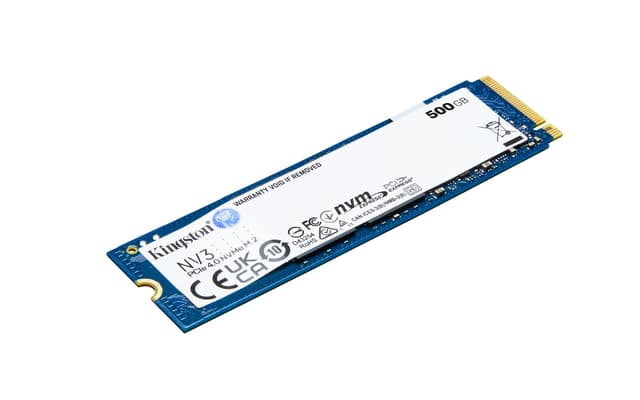 Kingston NV3 M.2 NVMe Gen 4 intern SSD (500GB)